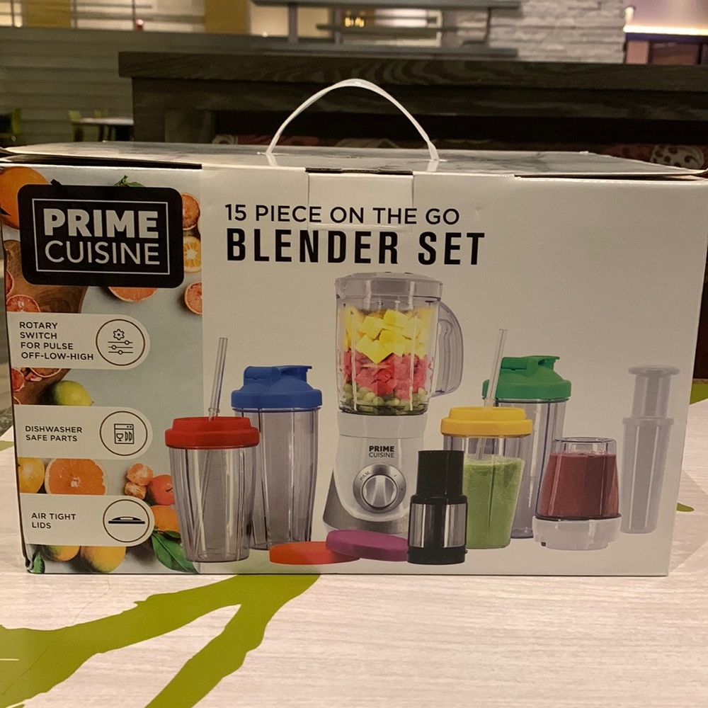 15 piece on the go blender set